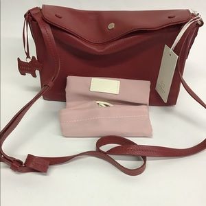 Radley London Red Leather Crossbody-NWT